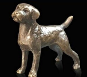 Border Terrier Sculpture