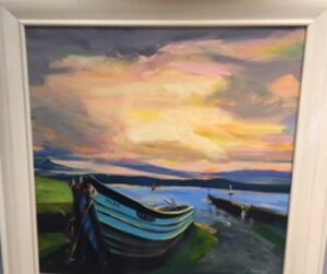 Framed boat Ayrshire